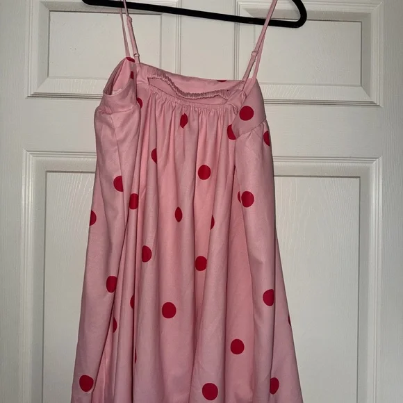 Altard state Pink Polka Dot dress - Picture 3 of 3